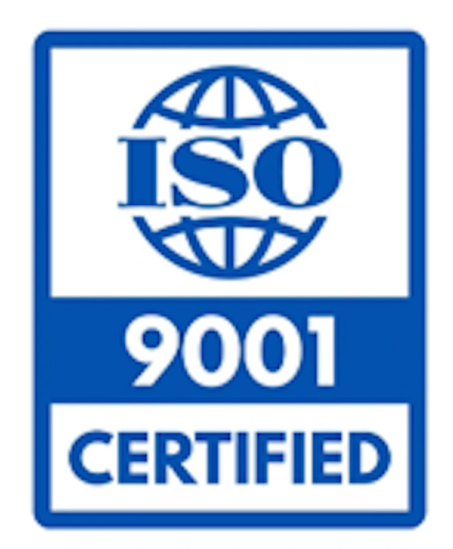 badge iso 9001 certified