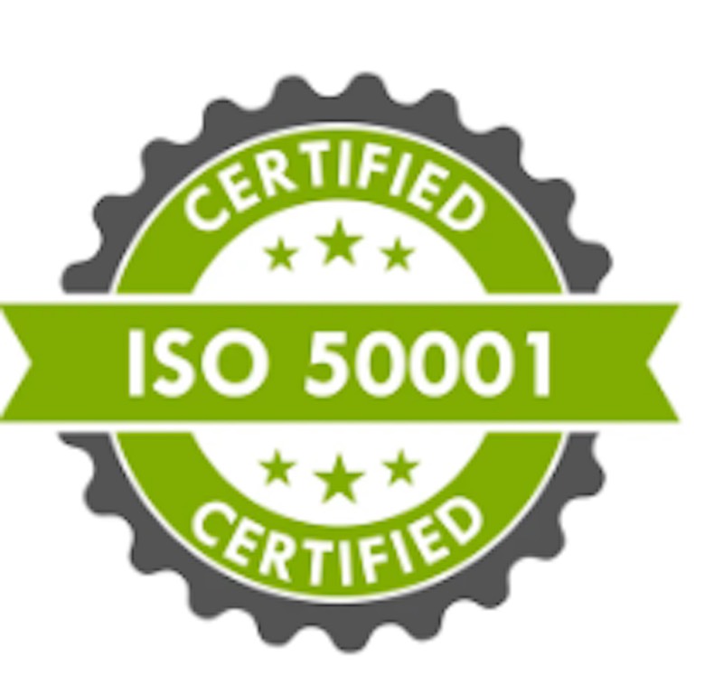 badge iso 50001 certified