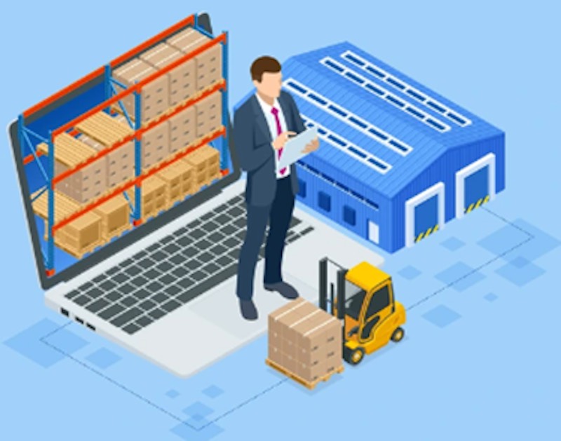 illustration gestion stocks